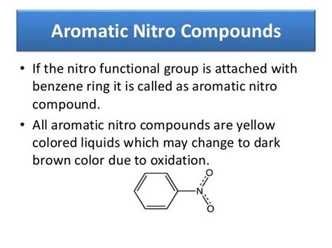 Nitro compounds