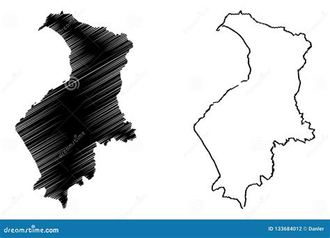 Hatay map vector stock vector. Illustration of line - 133684012