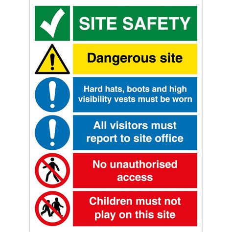 Printable Construction Safety Signs