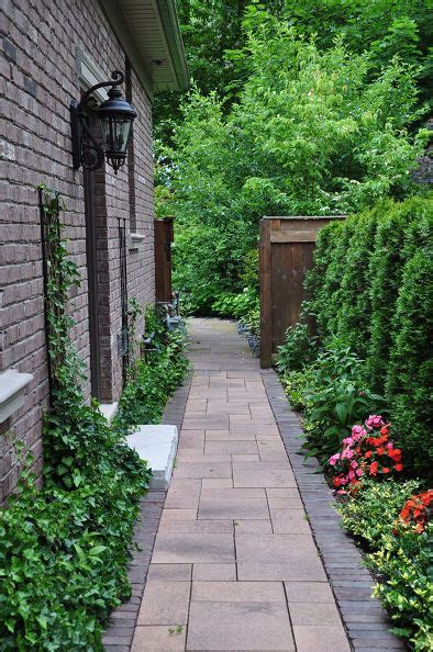 side of house landscaping narrow - Need A Good Ejournal Picture Gallery