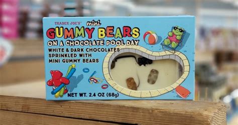 You Can Eat Trader Joe's Mini Gummy Bears Swimming in a Chocolate Pool