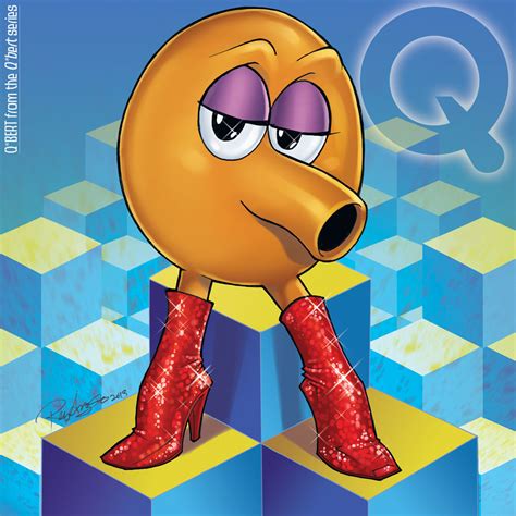 Q is for Q*Bert by Arzeno on DeviantArt