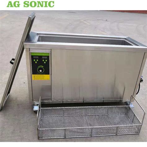 Engine Cylinder Ultrasonic Cleaning Equipment 80l Metal Parts ...