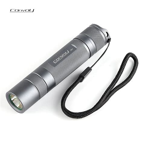 Convoy + Flashlight, 18650 Flashlight Handheld Torch with Protection (SST40 6500K 4 Modes ...