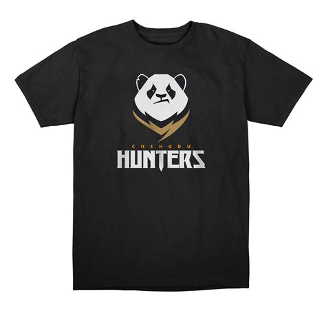 Chengdu Hunters Black Team Logo T-Shirt – Overwatch League