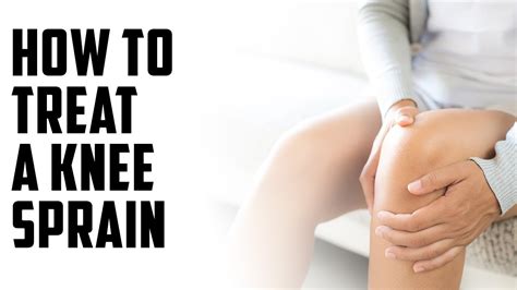 How to treat a knee sprain | A Episode 61 - YouTube