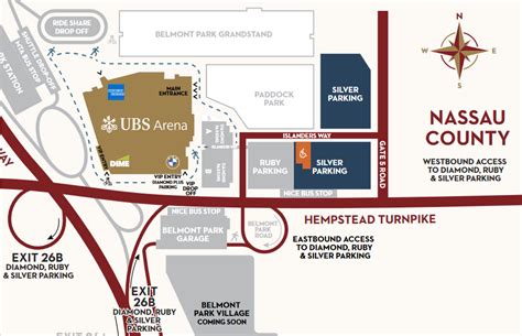 UBS Arena Parking Guide: Elmont, New York - SeatGraph