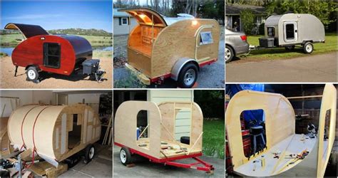 20 Homemade DIY Teardrop Trailer Plans