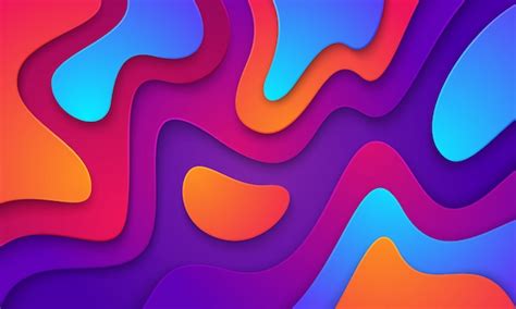 Abstract textured background with mixing pink, purple, blue and orange | Premium Vector