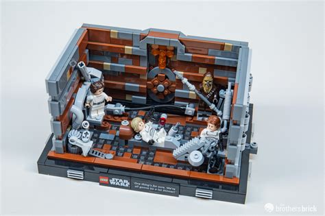 LEGO Star Wars 75339 - Death Star Trash Compactor Diorama - TBB Review-OJ8R7-15 - The Brothers ...