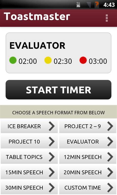 Toastmaster Timer APK for Android Download