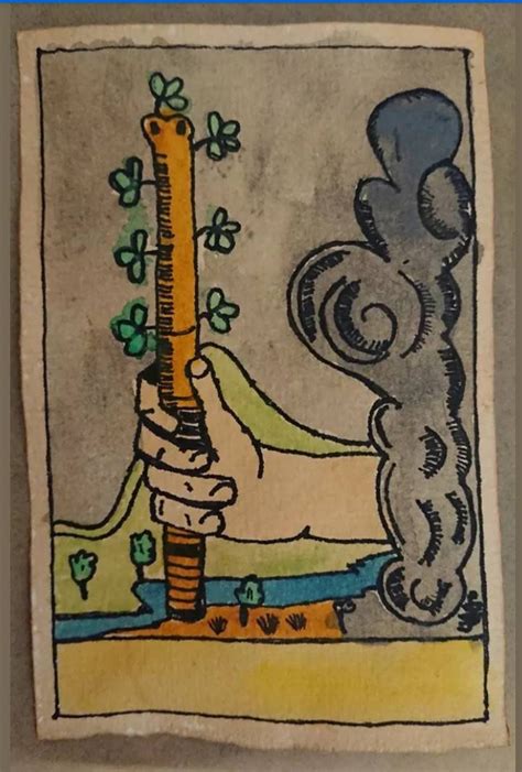 Original Rider Waite Smith Vintage Tarot Card Art Painting - Etsy