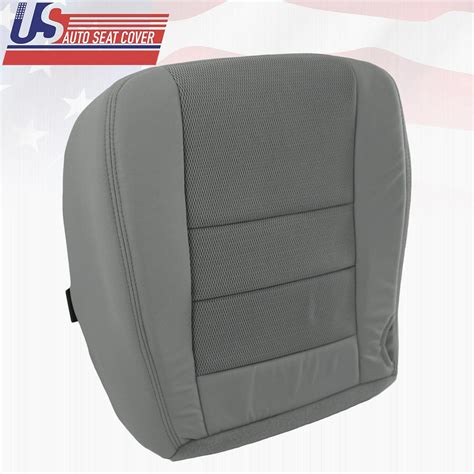 2003 - 2007 Ford F250 F350 F450 F550 Driver Bottom Cloth Seat Cover 2Tone Gray | usautoseatcover