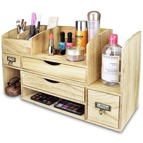 Adjustable Wooden Desktop Organizer - Bed Bath & Beyond - 20234626 | Desktop organization ...