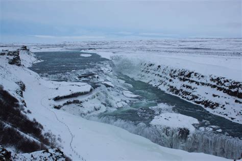 Travel To Iceland And See Gullfoss Waterfall In Winter - cherylhoward.com