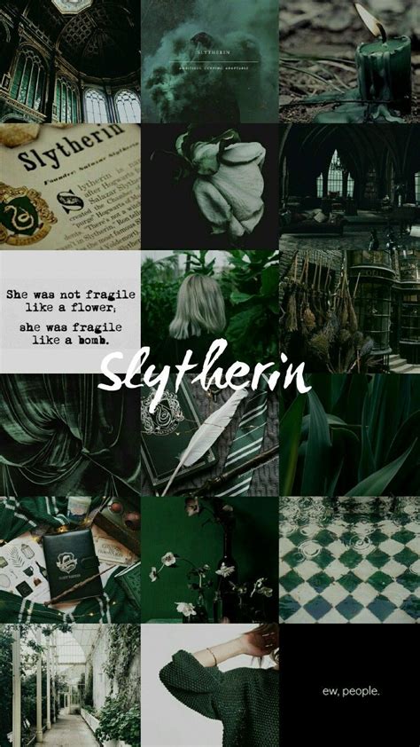 Slytherin Aesthetic Wallpapers - Wallpaper Cave