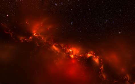 Red Galaxy wallpaper | 3d and abstract | Wallpaper Better