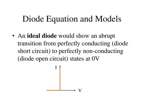 PPT - Diode Equation and Models PowerPoint Presentation, free download - ID:260037