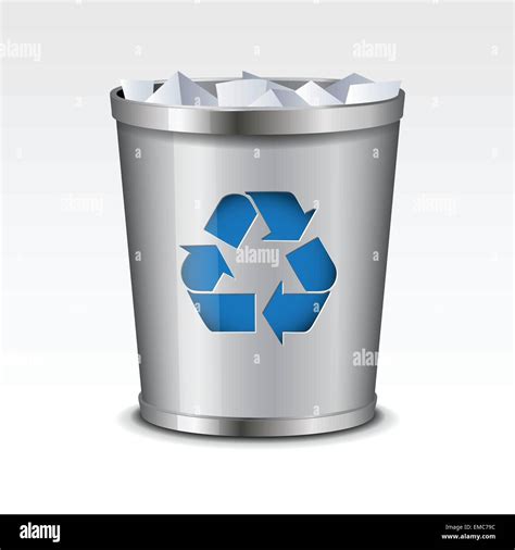 Vector Recycle Bin Icon Stock Vector Image & Art - Alamy