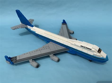 Boeing 747 Blue Livery - LEGO Technic, Mindstorms, Model Team and Scale Modeling - Eurobricks Forums