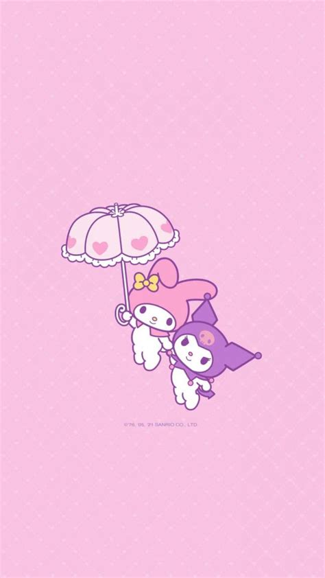 Download Kuromi and My Melody - Best Friends Forever Wallpaper ...