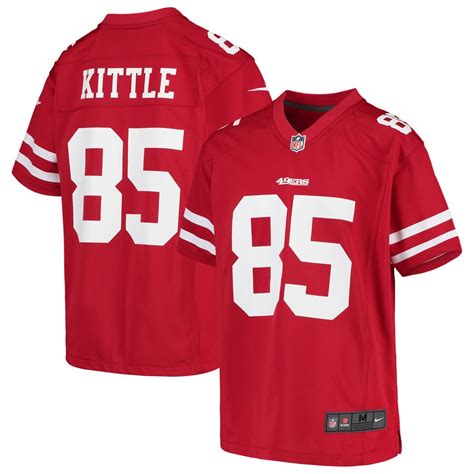 George Kittle Jersey Baby 6M-24M Toddler 2T 3T 4T Kids XS-XL