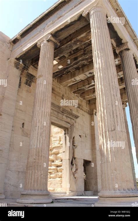 Parthenon ruins Athens Greece Stock Photo - Alamy