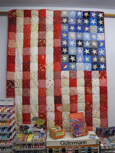 Pin by brianna paquette on americana! | Flag quilt, Quilts, American flag quilt