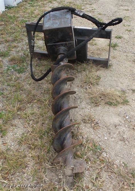 Skid steer auger in Cedar Rapids, IA | Item K1453 sold | Purple Wave