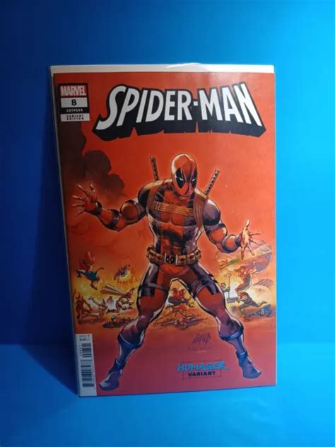 SPIDER-MAN (2023) #8 -Rob Liefeld Secret Wars Homage Variant - Marvel ...