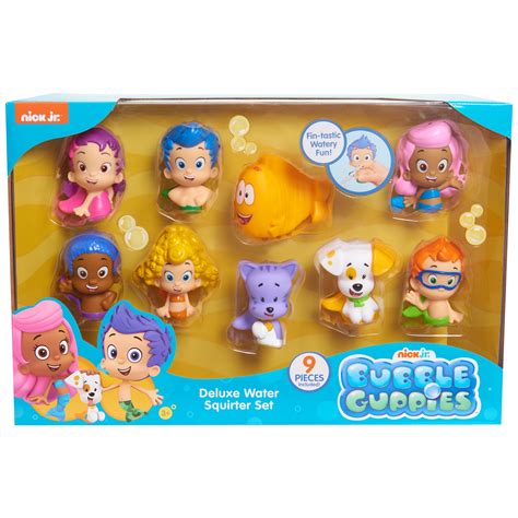 Bubble Guppies Bath Squirters Deluxe Set - 9 Bath Squirters Included - Walmart.com - Walmart.com