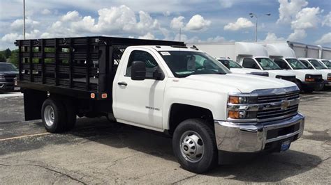 2016 Silverado stake bed truck for sale Wheeling : Bill Stasek Chevrolet - YouTube