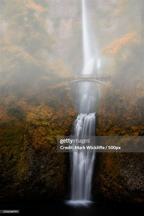 View Of Waterfall Washougal Washington Usa High-Res Stock Photo - Getty Images