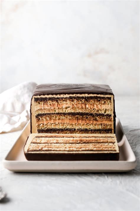 French Opera Cake Recipe - Baran Bakery