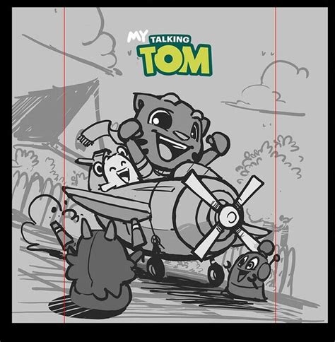 Fun fact: Squeak Flip Gus Dot and Sugar were originally going to appear on My Talking Tom | Fandom