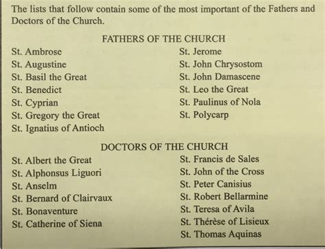 Doctors of the Church: Sacred Scripture and Divine Revelation