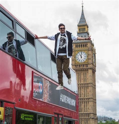 Magician Dynamo 'just practising above the Shard' | Daily Mail Online