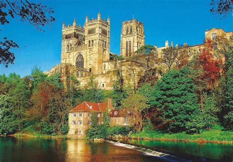 A Journey of Postcards: Durham Castle and Cathedral | United Kingdom