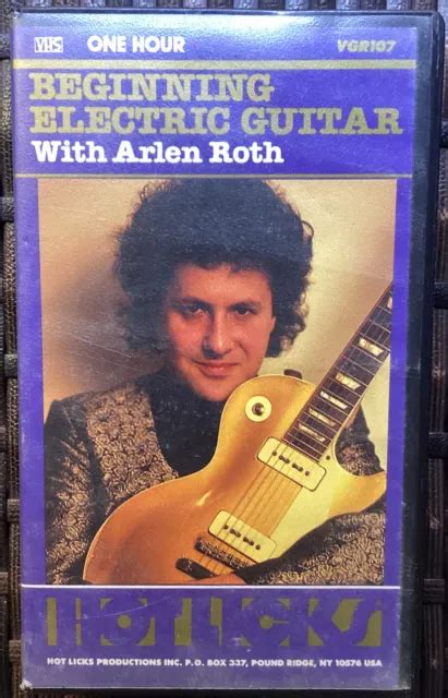 BEGINNING ELECTRIC GUITAR with Arlen Roth VHS Clamshell **Buy 2 Get 1 Free** $8.49 - PicClick