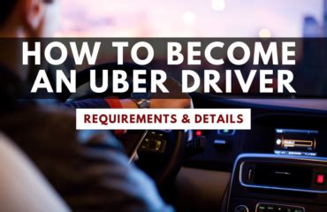 Uber Driver Requirements - Make Money with Uber (2019)