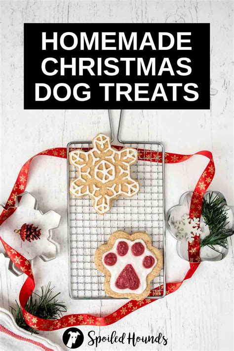 Christmas Dog Treats Recipe - Spoiled Hounds