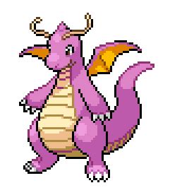 Shiny Dragonite Sprite Alternate Color by Darthkeeper on DeviantArt