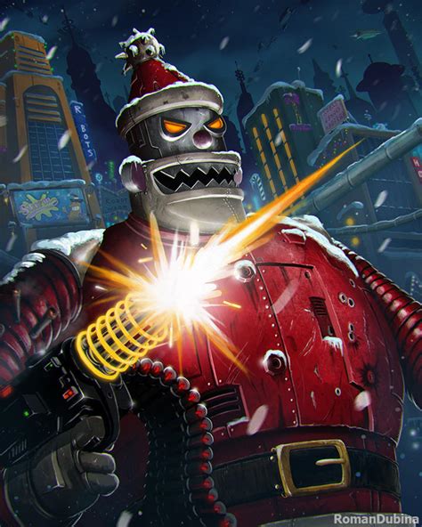 Robot Santa Claus (Futurama) by RomanDubina on DeviantArt