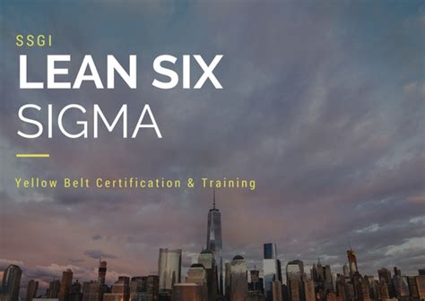 Best Of benefits of lean six sigma yellow belt certification White belt « lean six sigma