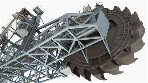 Bagger 293 Bucket Wheel Excavator Rigged 3D Model $259 - .max - Free3D