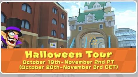 A vampire Waluigi costume comes to Mario Kart Tour on October 20th! This will be his second ...