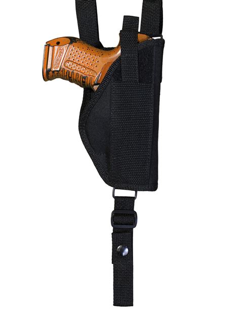 Vertical Shoulder Holster for Compact 9mm 40 45 Pistols - Barsony Holsters