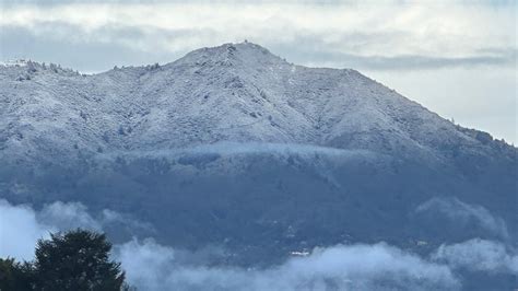 Bay Area snow photos: rare winter storm transforms California landscape ...