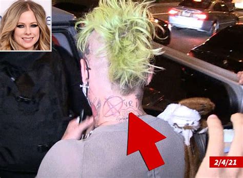 Mod Sun Tattoos Avril Lavigne's Name on His Neck amid Dating Rumors