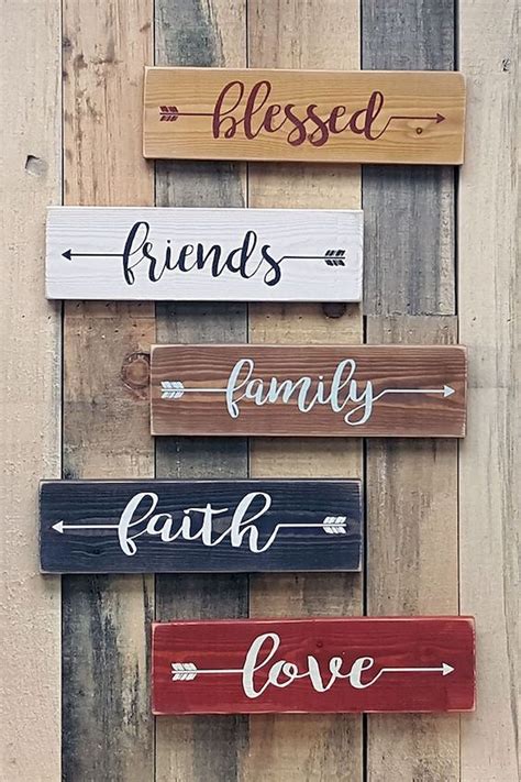 Lovelyving | Rustic wood signs, Wood diy, Diy wood projects